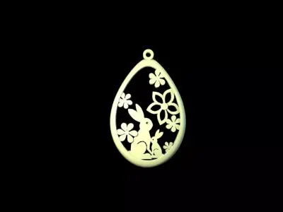 Easter Ornament 3D print model
