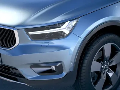 Volvo XC40 2018 3D model