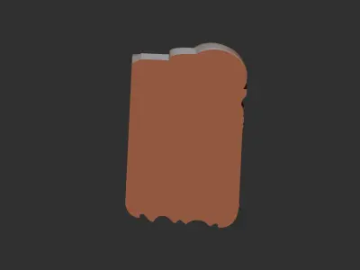 Howling Wolf 3D print model