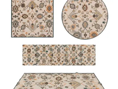 Rugs No 775 Low-poly 3D model
