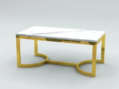 Luxury Coffee Table Collection 3D model