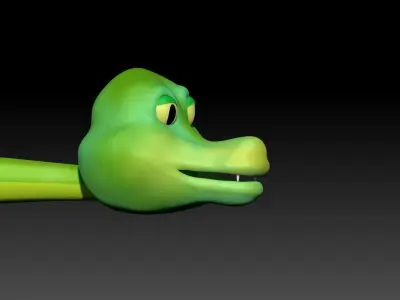 Snake Cartoon 3D model purchase