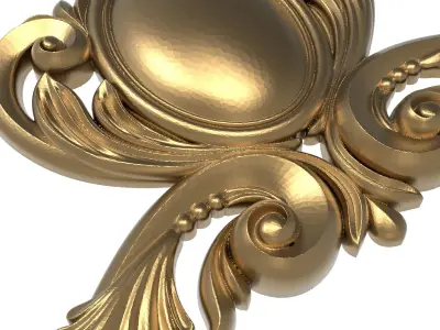  decorative pattern ready for 3D printing 3D model 340
