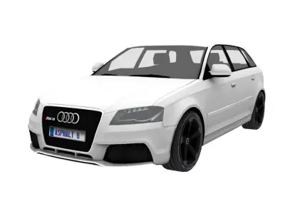 audi rs3 3D model