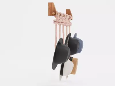 -Hat Wall Decoration- 3D model