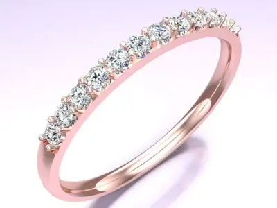 Diamond Ring - Womens Rings - N229409 3D print model