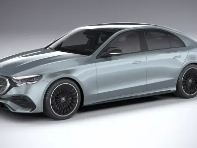 Mercedes-Benz E-class AMG Line 2024 3D model