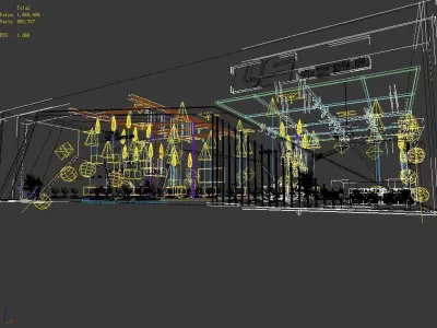 Exhibition - Area - 15X26-3DMAX2009-02 3D model