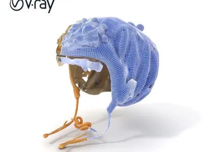 Victorian Bonnet Model Pack Low-poly 3D model