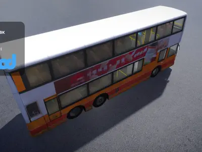 Hk Doubledeck 002 3D model