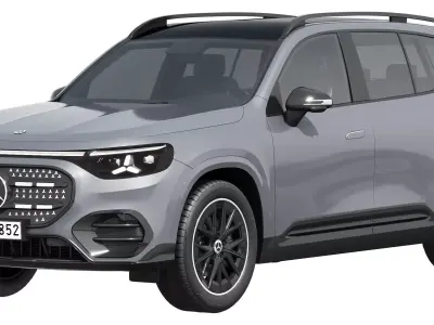 Mercedes-Benz GLB EQ AMG-Line 2027 3D model