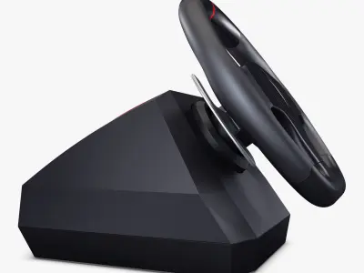 Simple Steering Wheel Game Control M 1 3D model