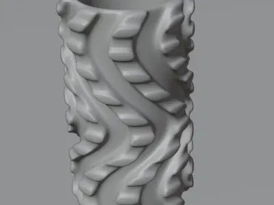 Massage roller Free 3D print model
