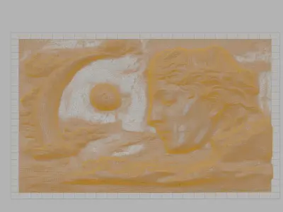 Dreams of the Cosmos 3d art sculpture  3D print model