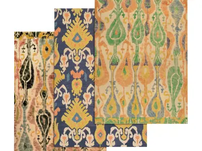 Rug Set 1671 3D model