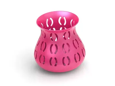 Stylish Flower Vase 3D print model