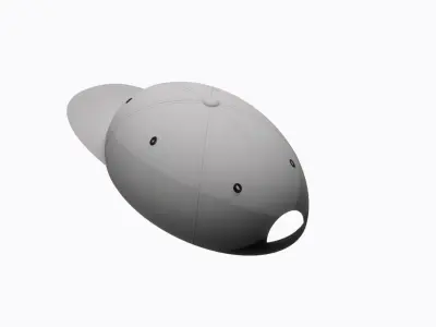 Baseball Cap     HAT Low-poly 3D model