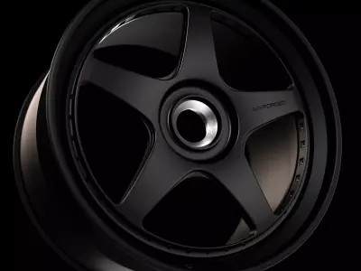 Highpoly MVforged MV5 wheel 3D model