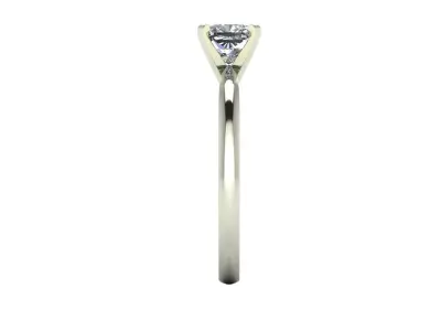 Solitaire Diamond Fashion Ring R8 3D print model