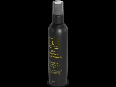 Car cleaning Leather Conditioner Low-poly 3D model purchase