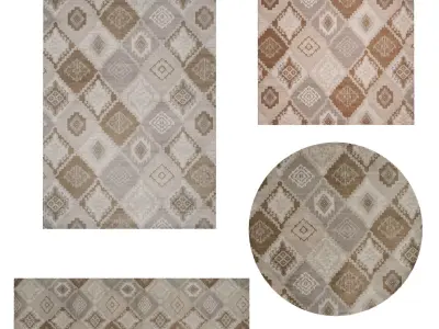Rugs No 227 Low-poly 3D model