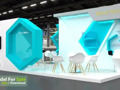 Exhibition 3D model 2