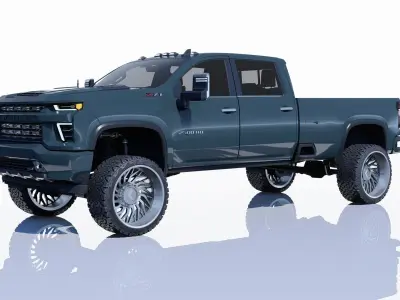 Pickup Chevy 2500 HD 3D model