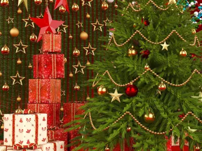 Christmas Trees  3D model