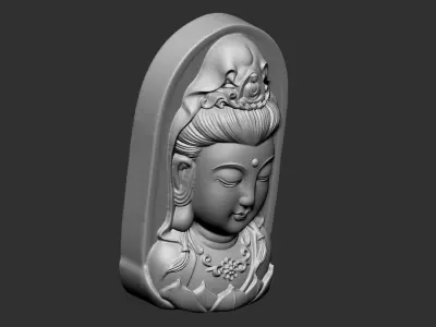 Kwanyin Bodhisattva 3D print model