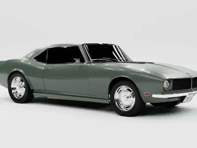 Chevrolet Cameo 1968 3D model