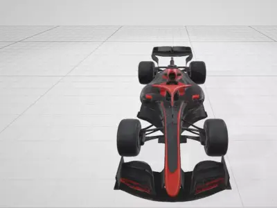 3d  f1 model Low-poly 3D model