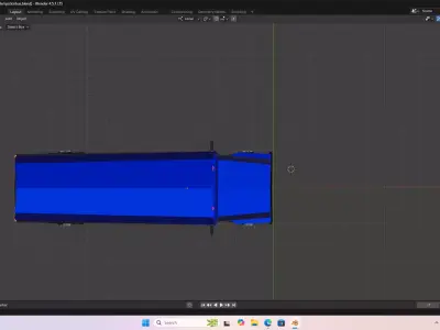 Low Poly Stylized Police Bus Low-poly 3D model