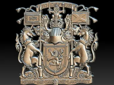 Scotland COA  3D print model
