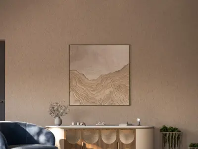 Modern Luxury Bedroom Interior  3D model