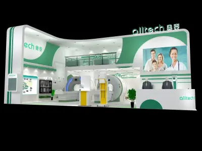 Exhibition - Area -10X13-3DMAX2009-073 3D model