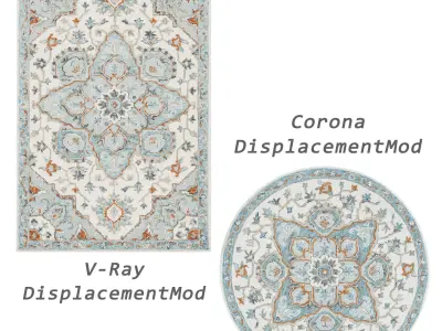 Rugs No 870 Low-poly 3D model