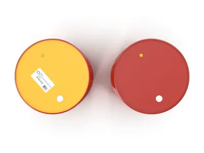 Shell Barrel Clean Low-poly 3D model