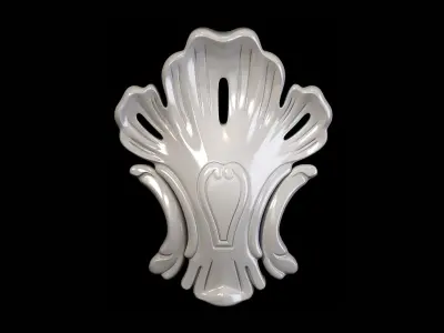 Classic carved 067 3D model