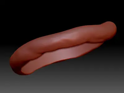 Ring shape 3D print model