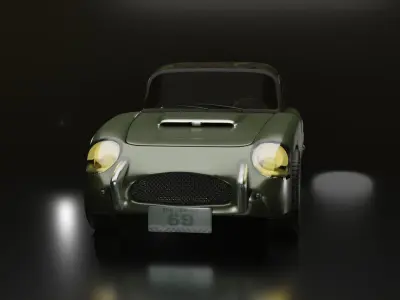 Sabra Sport Car 1964 3D model