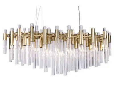 Galvan Light Unique - Statement Tiered Chandelier - 2 Option 3D model