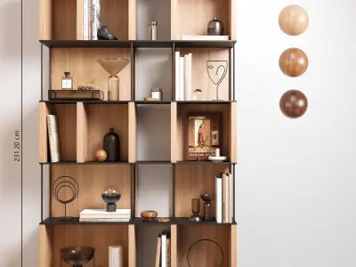  Interior Design Decorative 002 3D model