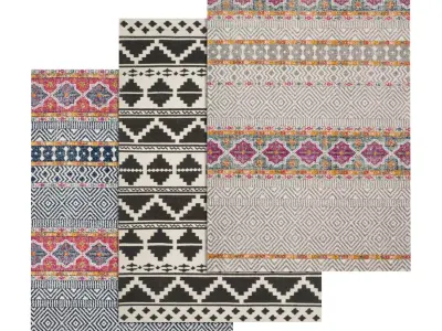 Rug Set 2086 3D model