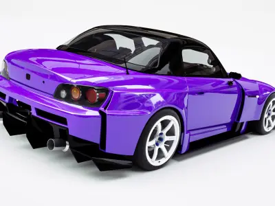 HONDA S2000 3D model purchase