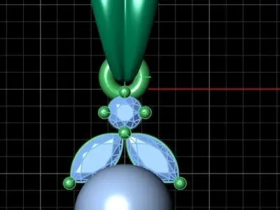 Pendant 45 3D print model