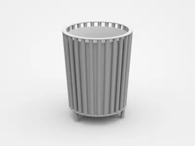 Trash Bin 3D model