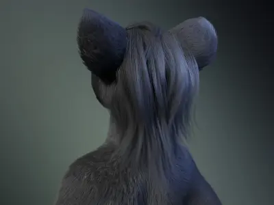 Niko Anthro Panther 3D model