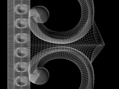 3d stl model photo frame or mirror for cnc router 3D print model 3D print model