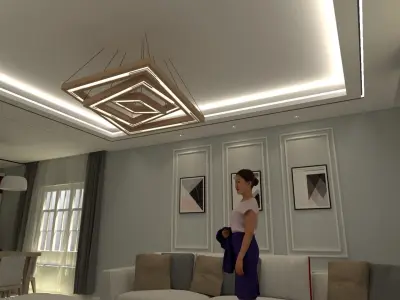 hanging lamp 3D model