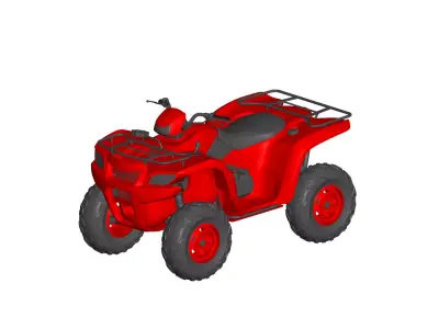atv motorcycle 3D model